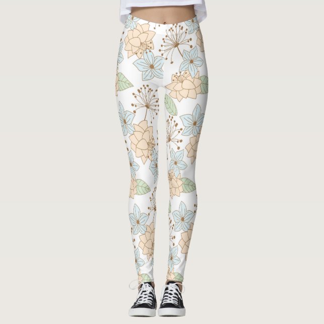 collants fleurs de printemps (Devant)