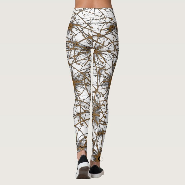 Collants Golden Grid (Dos)
