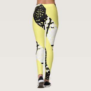 Collants gras à rayures pois funky