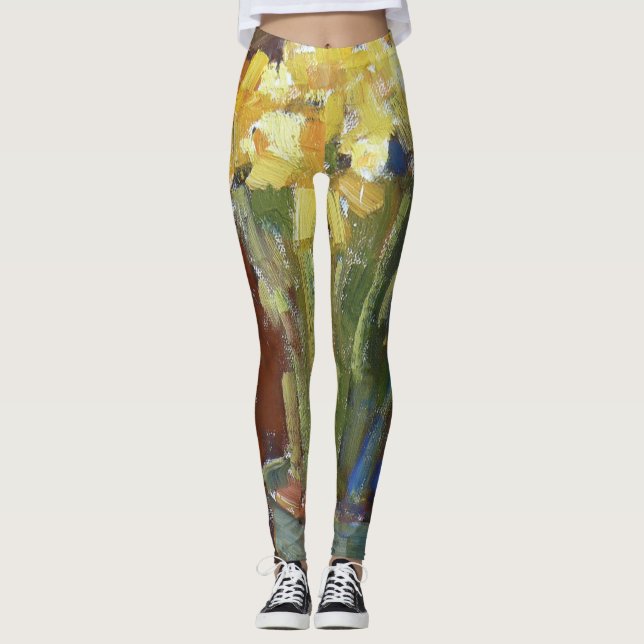 Collants jonquille (Devant)