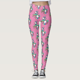 Collants Licorne Rose Mignons