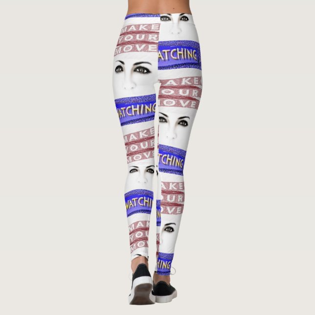 collants longs pour femmes blanches (Dos)