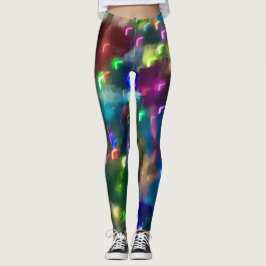 Collants lumineux colorés