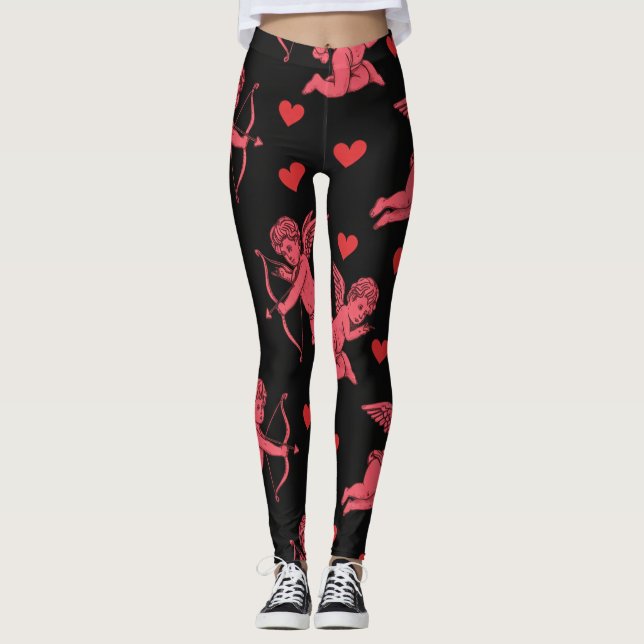 Collants rose Cupidon (Devant)