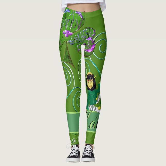 Collants Shamrock Leprechaun (Devant)