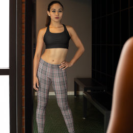 Collants Tartan Gris Balmoral
