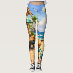 Collants Tropical Escape – Édition Vibes de Couche
