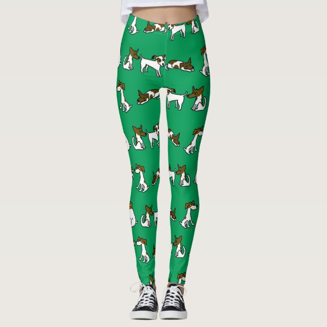 Collants vert JRT (Devant)