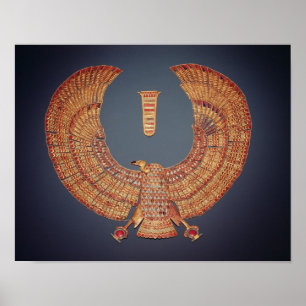 Collar in Form der Geiergöttin Poster