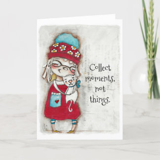 Collect Moments - Carte d'amitié (vide à l'intérie