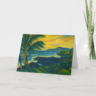 Collectable Glow Forth Greeting Card Dankeskarte