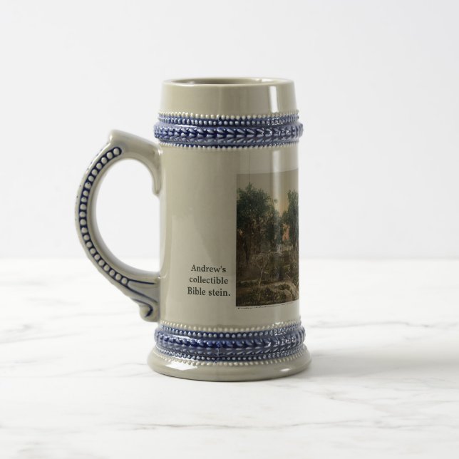 Collectible Custom Holy Land Beer Stein Mug Bierglas (Links)