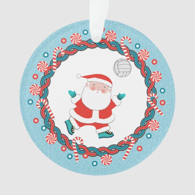Collectif de Noël de volley-ball (devant)