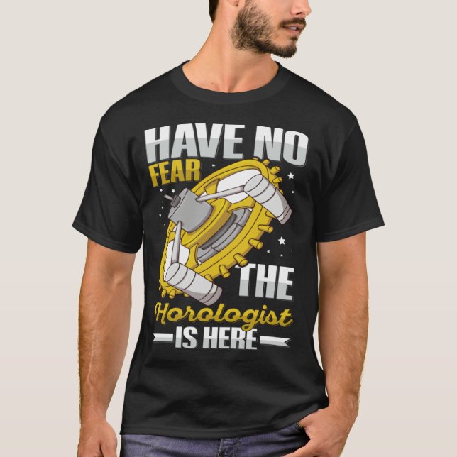 Collecting Watches Horology for a Horologist T-Shirt (Vorderseite)