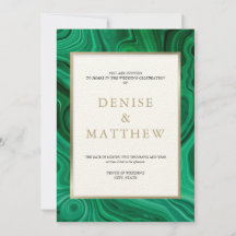 Collection Agate Invitation verte Amazon