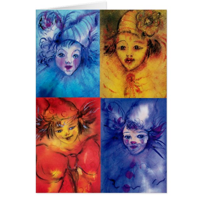 COLLECTION CLOWNS / Balle Masquearde vénitienne (Devant)