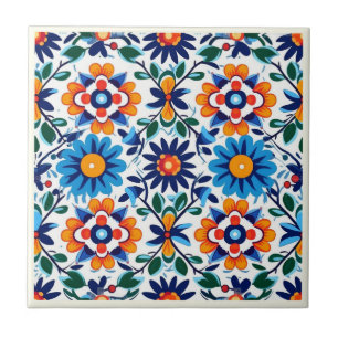 Collection de carreaux en céramique Talavera mexic