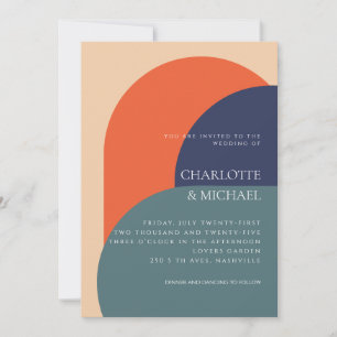 COLLECTION DE FAIRE-PART DE MARIAGE RETRO MODERNES