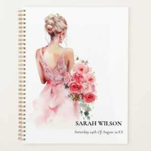 Collection de Mariage d'aquarelle Rose Floral