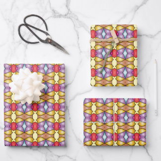 Collection de papier d'emballage chic et tendance