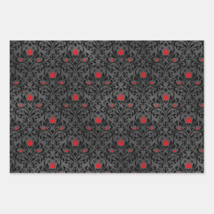 Collection de papier d'enveloppement gothique