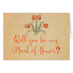 Collection de peintures de tulipes Morris vintage