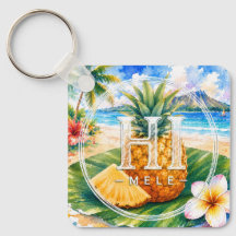Collection de porte-clés HIMELE Signature – Ananas
