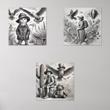 "Collection de surréalisme monochrome"