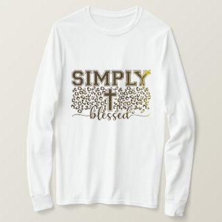 Collection de T-shirts tout simplement bienheureux
