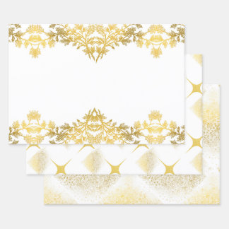 Collection d'or blanc rustique - Papier d'envelopp