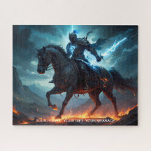 Collection Epic Black Knight & Stallion Art Puzzle
