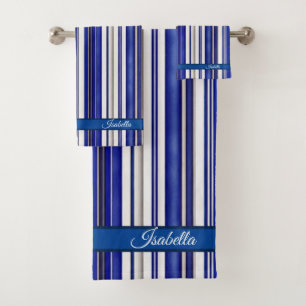Collection été tendance Marine Blue Boat Stripes