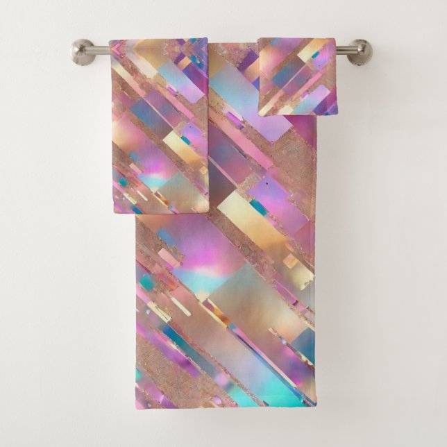 Collection Holographique Opal Parties scintillant  (En situation)