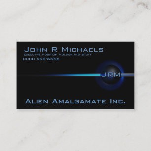 Collection noire hyper : Carte de visite d'éclipse