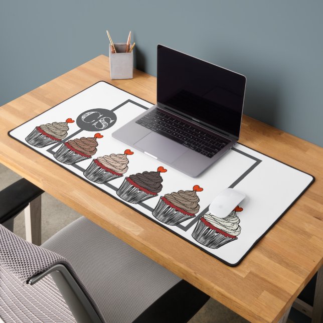 Collection of cupcakes schreibtischunterlage (Büro 2)