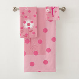 Collection Princesse rose - JEU DE SERVIETTES DE B
