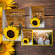 Sunflower and Horseshoe Country Western Wedding Notizblock (Von Creator hochgeladen)