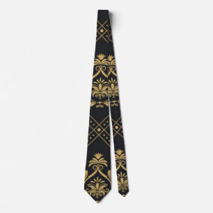 Collection victorienne Famille Crest Cravate noir