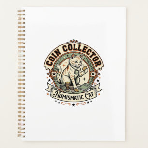 Collectionneur de pièces Chaton numismatique Colle