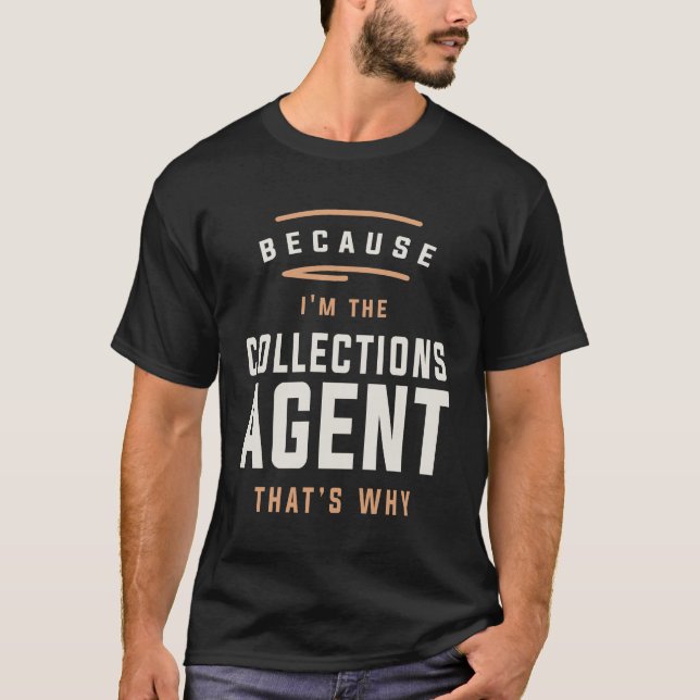 Collections Agent - Resilient Resolve T-Shirt (Vorderseite)