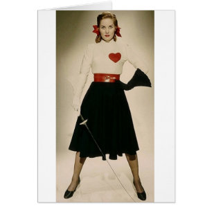 Colleen vintage Townsend 1948 clôturant le carte
