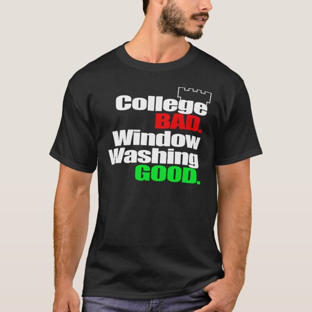 Colleg SCHLECHTES (dunkles Kleid) T-Shirt (Vorderseite)