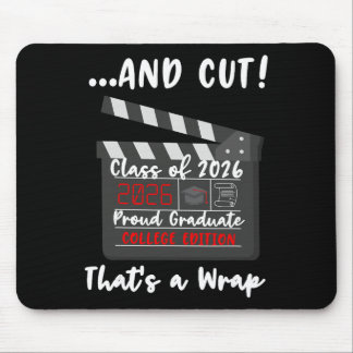 College-Abschlussklasse 2026 Zeremonie Lustig Abso Mousepad