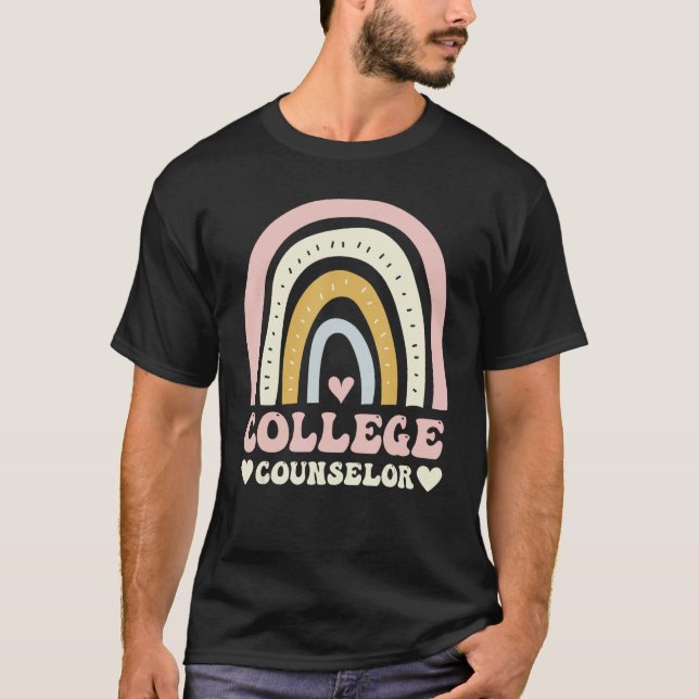 College counselor appreciation high school counsel T-Shirt (Vorderseite)
