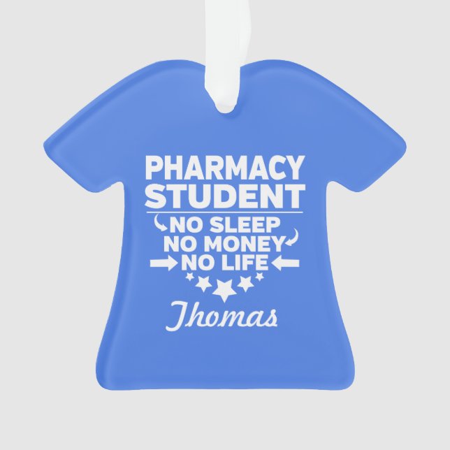 Collège de pharmacie Étudiant Pas de vie ou d'arge (devant)