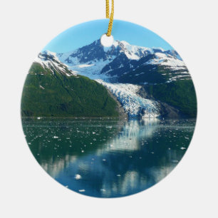 College Fjord I Schöne Alaska-Fotografie Keramikornament