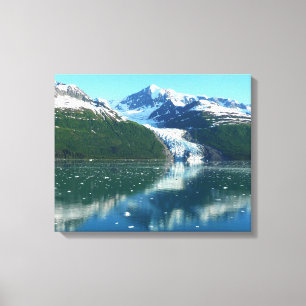 College Fjord I Schöne Alaska-Fotografie Leinwanddruck