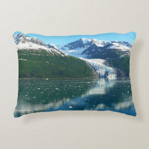 College Fjord I Schöne Alaska-Fotografie Zierkissen