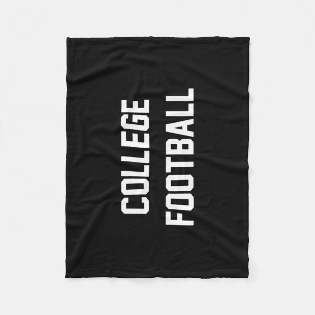 College Football Fleece Blanket (Vorderseite)