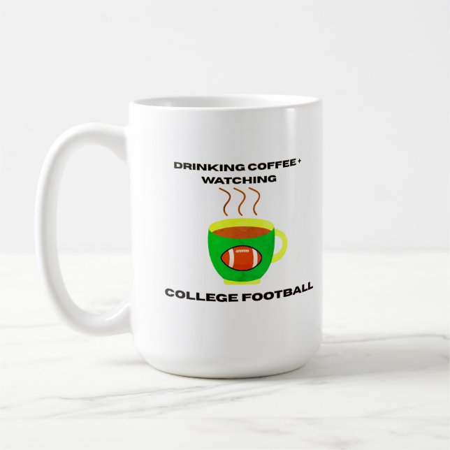 College Football samedi tasse de café (Gauche)